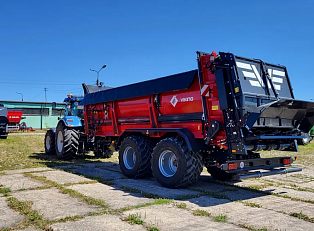 Разбрасыватель органических удобрений Metal-Fach N-272/6 "VIKING", 24т с горизонтальными шнеками